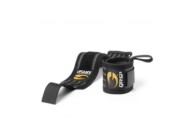 Hardcore Wrist Wraps Sort Grå