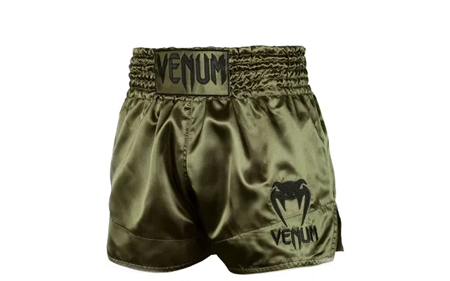 Klassiske Muay Thai Shorts Khaki Sort