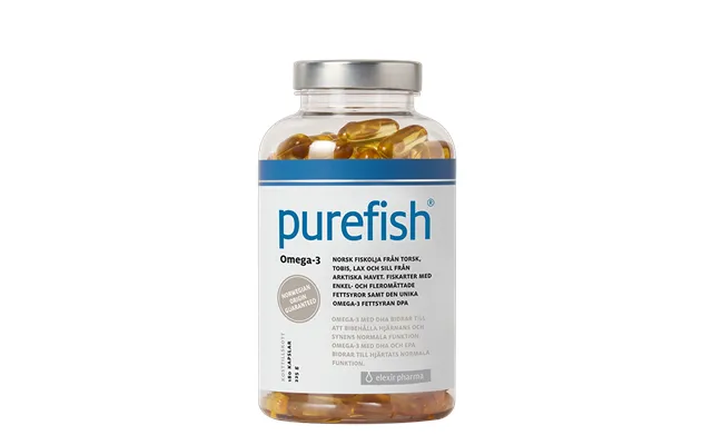 Purefish Omega-3 180 Kapsler