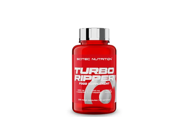 Turbo Ripper Fat Burner 100 Kapsler