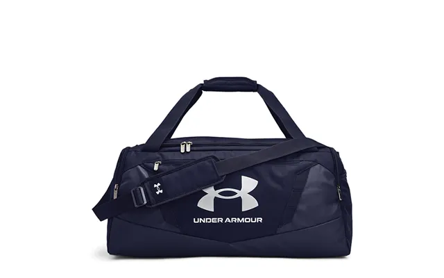 Ua Undeniable 5.0 Duffle Medium - Midnight Navy Metallic Silver