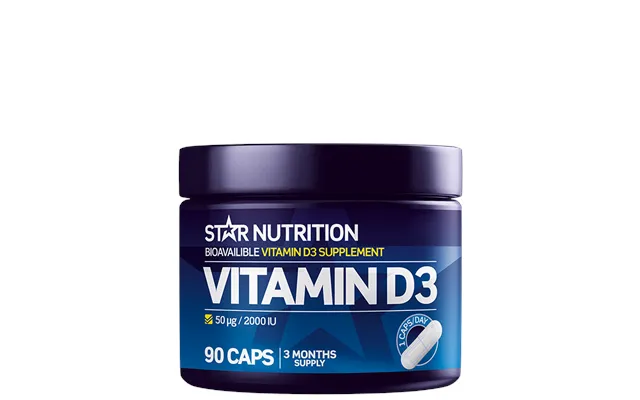 Vitamin D3 90 Kapsler