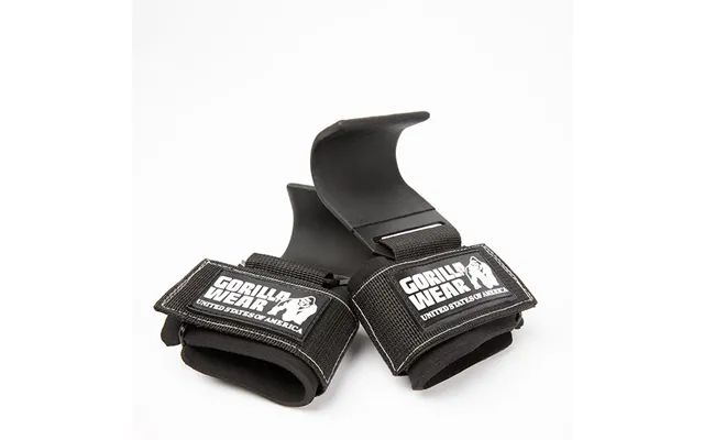 Weight Lifting Hooks Sort Hvid