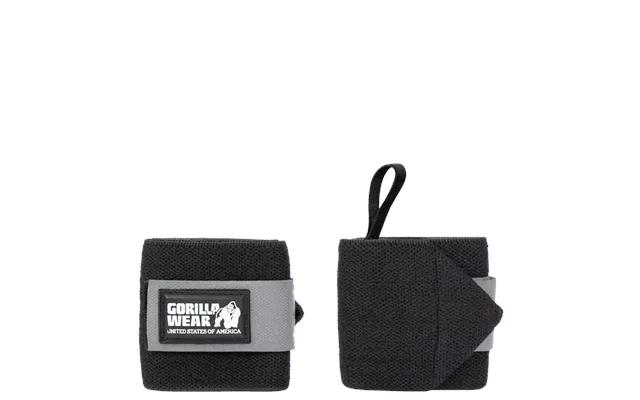 Wrist Wraps Basic Sort Grå