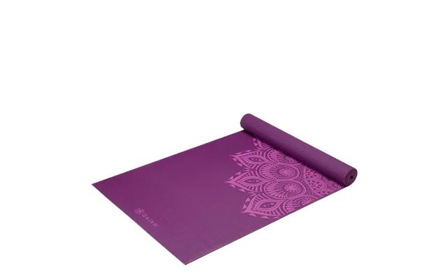 Yogamåtte 6mm Purple Mandala
