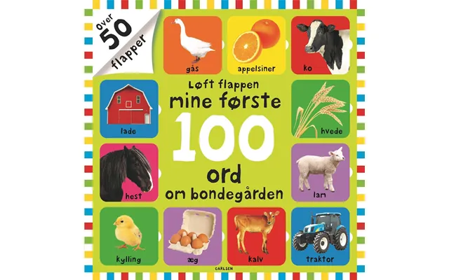 Løft Flappen Mine Første 100 Ord Om Bondegården
