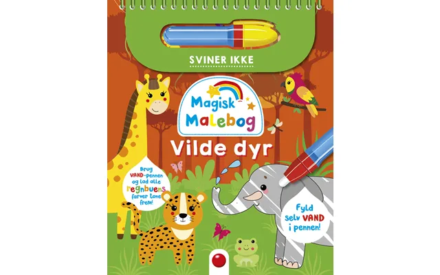 Magisk Malebog Vilde Dyr