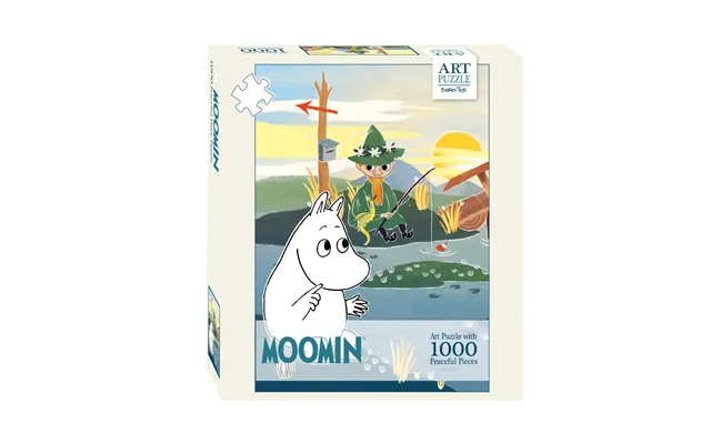 Mumi 1000 Brikker Puselspil - På Broen