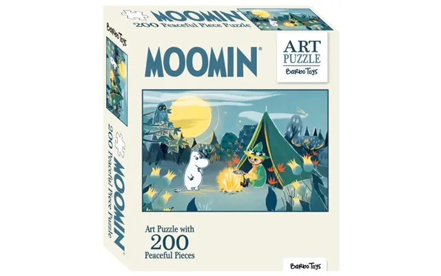 Mumi Art Puslespil - 200 Brikker
