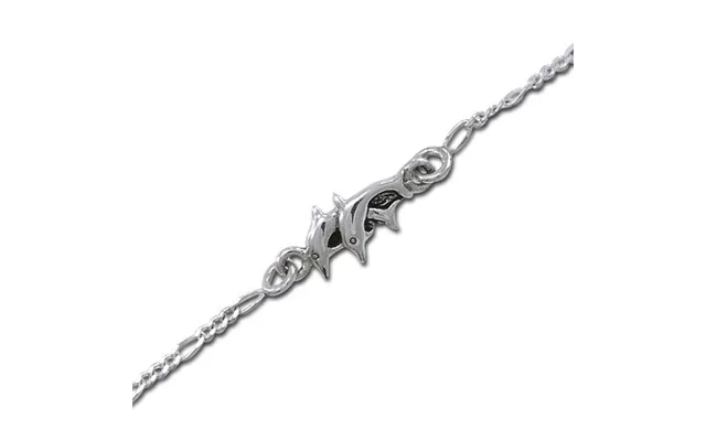 Armbånd Med Delfiner - 17cm