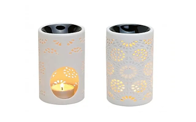 Duftlampe Kniplingemønster