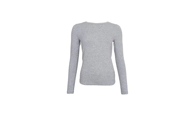 Langærmet Dame T-shirt - Grå