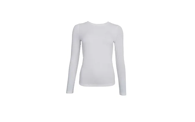 Langærmet Dame T-shirt - Hvid
