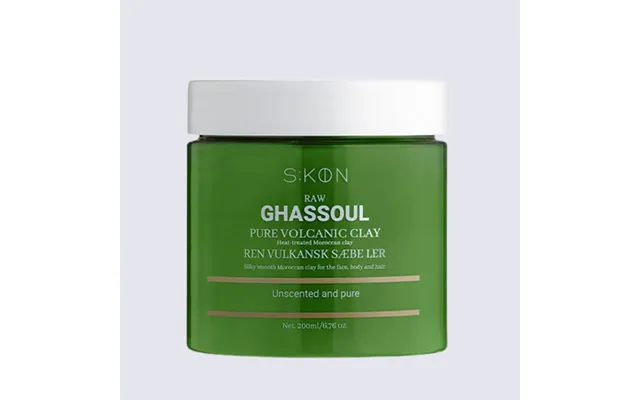 Ler Maske- Ghassoul Sæbeler 200 Ml - Skøn
