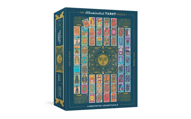 The Illuminated Tarot - Puslespil Med 1000 Brikker