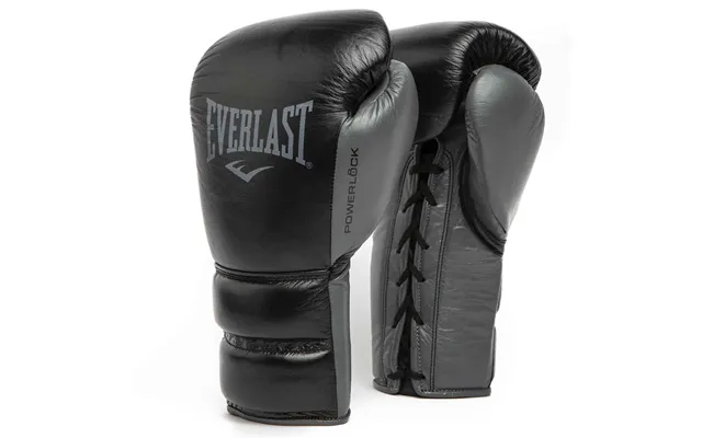 Everlast Powerlock Pro Kamp Boksehandsker - Sort