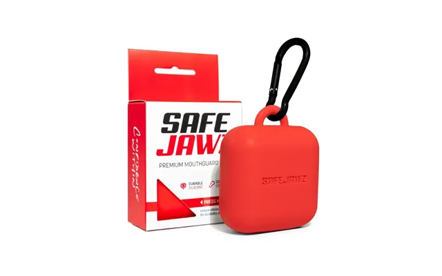 Safejawz Etui Til Tandbeskytter - Rød