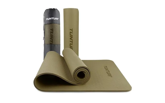 Tunturi 8mm Yogamåtte - Khaki