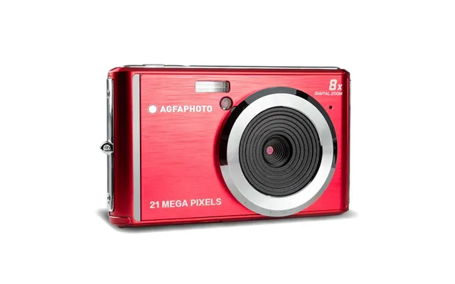 Agfa Dc5200 Digitalt Kamera - 21 Mp, 2,4 Lcd, Rød