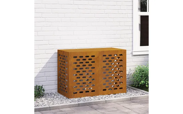 Aircondition-cover I Cortenstål - Rusten Look 100 × 50 × 70 Cm