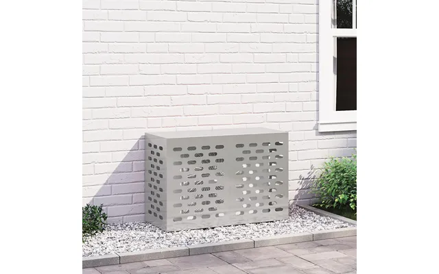 Aircondition-cover I Rustfrit Stål - Sølv, 90 × 40 × 60 Cm
