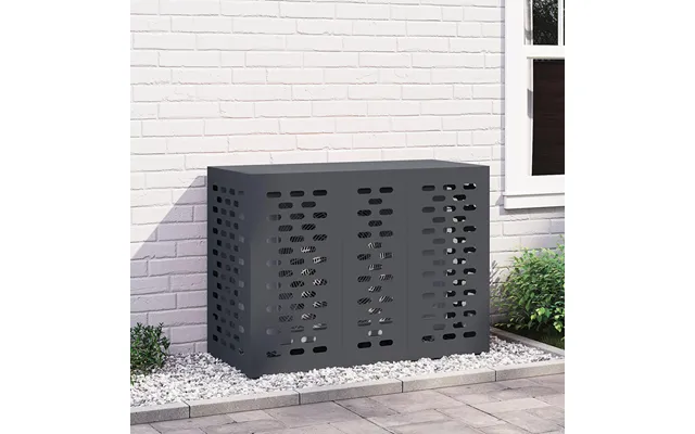 Aircondition-cover I Stål - Antracit 110 × 50 × 80 Cm