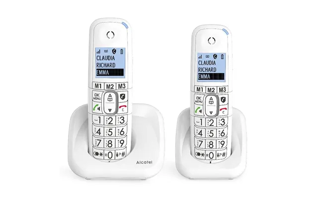 Alcatel Versatis Xl785 Duo Trådløs Telefon - Hvid Blå