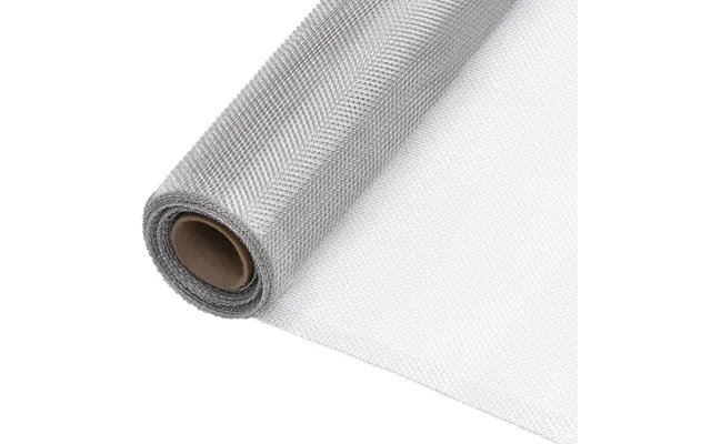 Aluminiums Trådnet 100 × 2.000 Cm - Sølvfarvet Insektnet Hegn