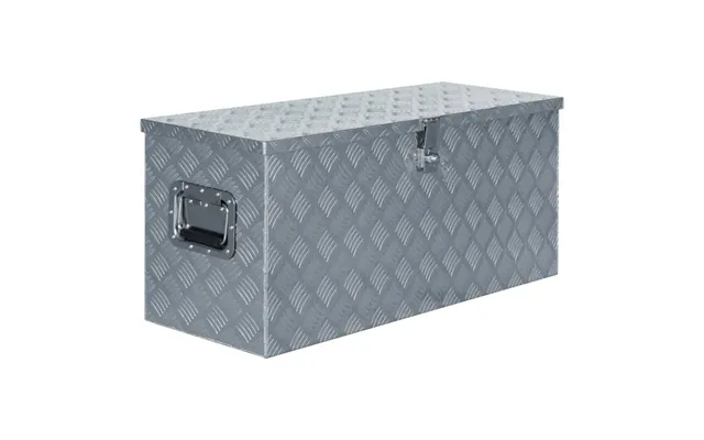 Aluminiumsboks 90,5×35×40 Cm - Sølvfarvet Værktøjskasse