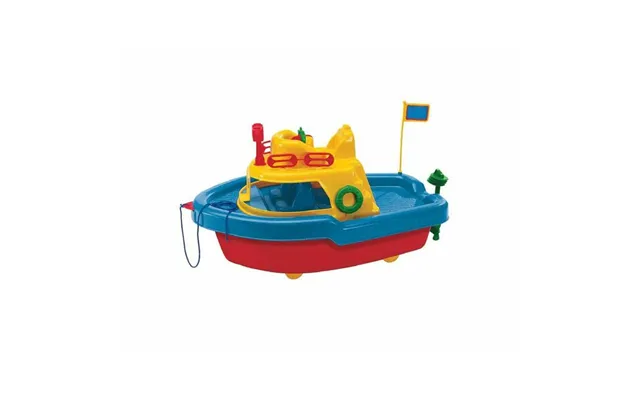 Avc Barco Trækbåd - Sandlegetøj Skib 50 × 27,5 × 24,5 Cm