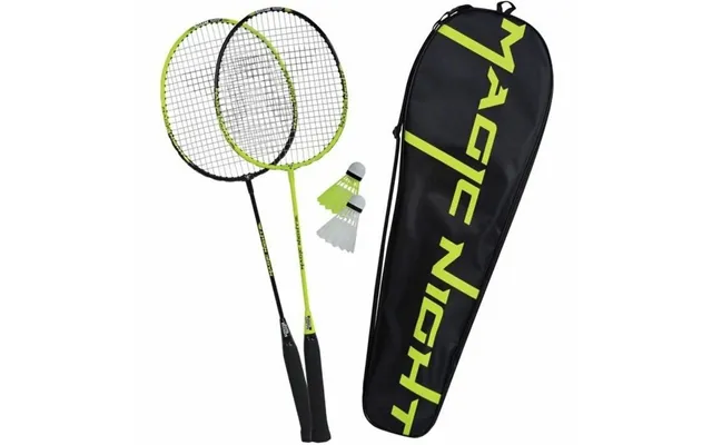 Badminton Ketchersæt Schildkröt - 2 Ketchere, 2 Bolde