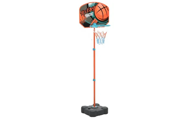 Bærbart Basketballsæt Til Børn - Justerbar Højde 109-141 Cm