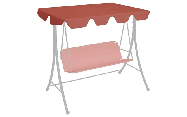 Baldakin Til Havegynge 150 130 × 105 70 Cm - Terrakotta