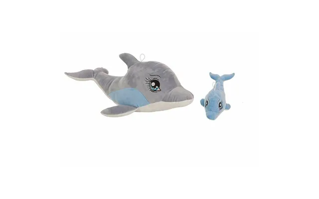 Bamse Delfin 65 Cm - Blød Tøjdyr Til Børn