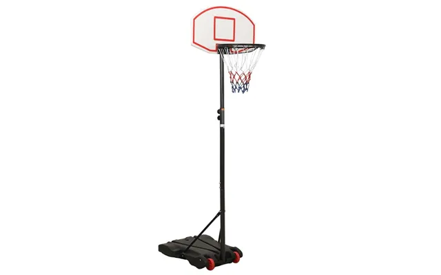 Basketballstativ 216-250 Cm I Polyethylen - Hvid Sort