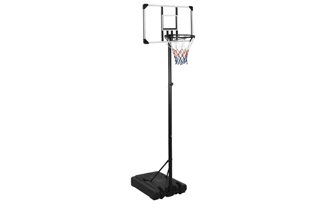 Basketballstativ Med Plade 235-305 Cm - Polycarbonat, Transparent