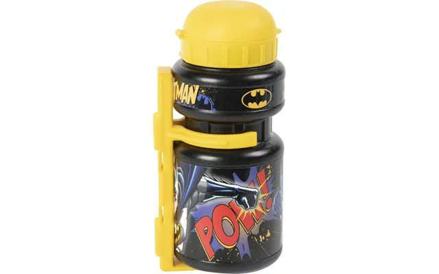 Batman Børne-drikkedunk Til Cykel 350 Ml - Gul Sort
