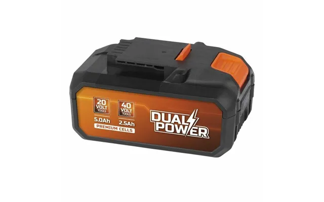Batteri Til Elværktøj Powerplus Dual Power 20 40 V - 5,0 Ah 2,5 Ah Li-ion Powdp9037