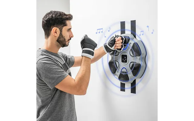 Beatfist Genopladelig Boksemaskine Med Musik
