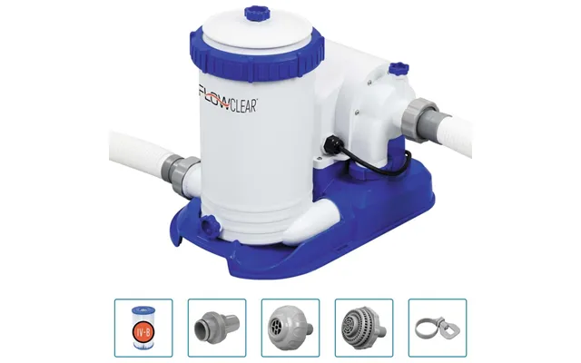Bestway Flowclear Filterpumpe Til Pool 9463 L T.