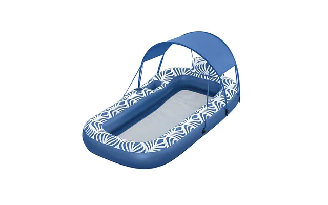 Bestway Luftmadras Med Solskærm - 198 × 112 Cm