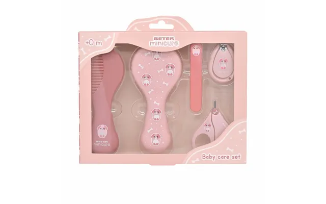 Beter Mini Cure Baby Care Gavesæt - Hundemotiv, 5 Dele