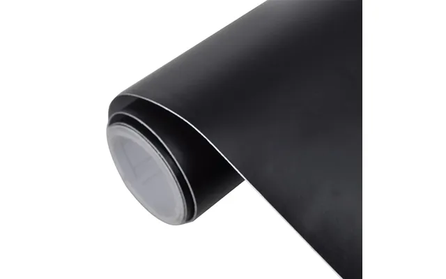 Bilfolie Sæt 2 Stk. Mat Sort - 100×150 Cm 50×150 Cm