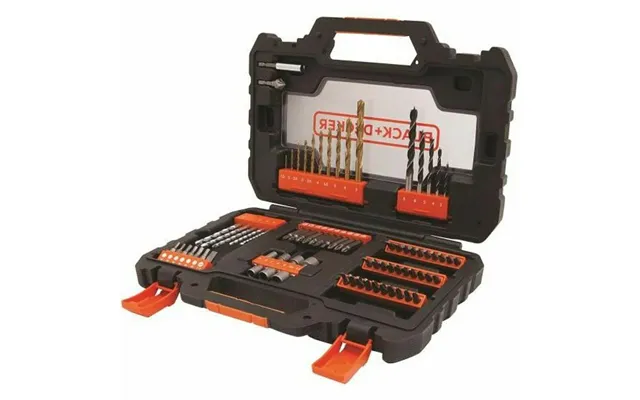 Black & Decker A7231 Bor- Og Bitsæt - 76 Dele