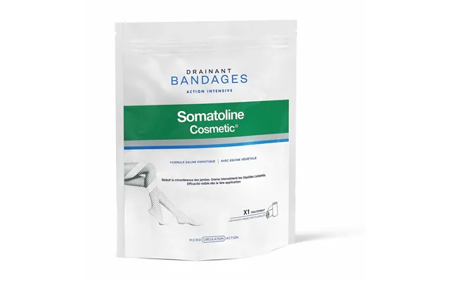 Bodylotion Somatoline Drenante Kit - Drænende Bandager, 1 Behandling 2 Stk