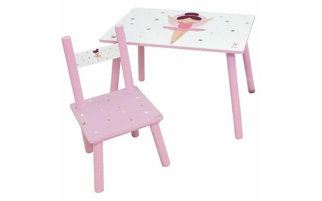 Børnebord Og Stol - Fun House Dancer Ballerina Sæt