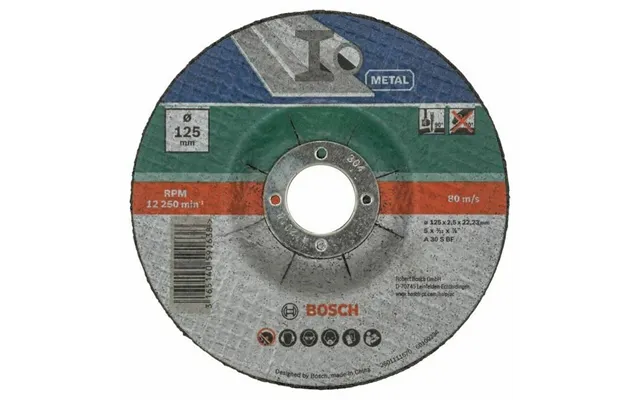 Bosch Skæreskive Til Metal 125 × 2,5 Mm - 5 Stk
