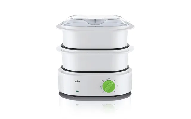 Braun Fs 3000 Maddamper - 850 W, Hvid Grøn