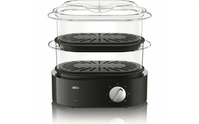 Braun Fs 5100 Dampkoger - Sort, 850 W