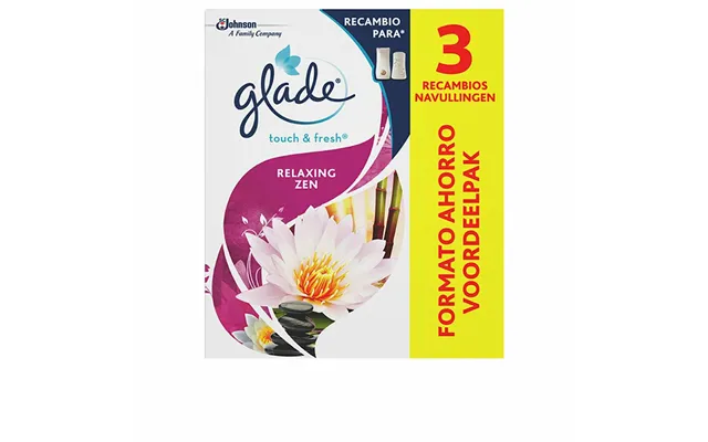 Brise Genopfyldning Til Luftfrisker Touch & Fresh - Relax Zen 3 Stk